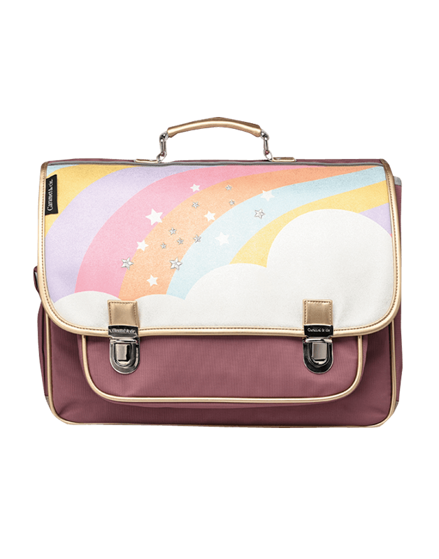 Large Starry Rainbow Schoolbag