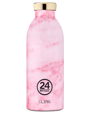 Gourde isotherme Marble Pink