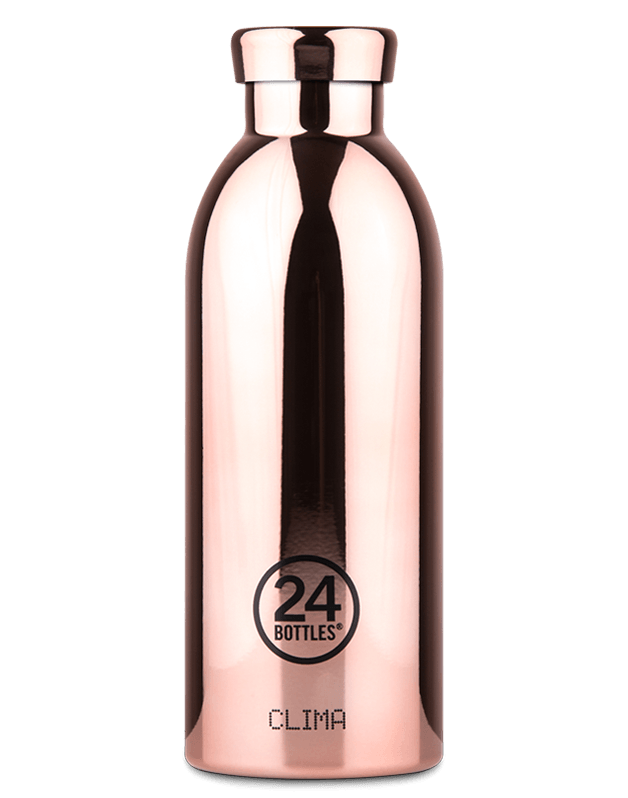 Insulated Rose Gold Water Bottle