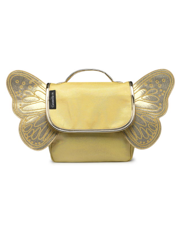 Sac papillon Irisé Jaune