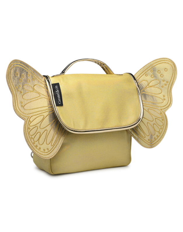 Sac papillon Irisé Jaune