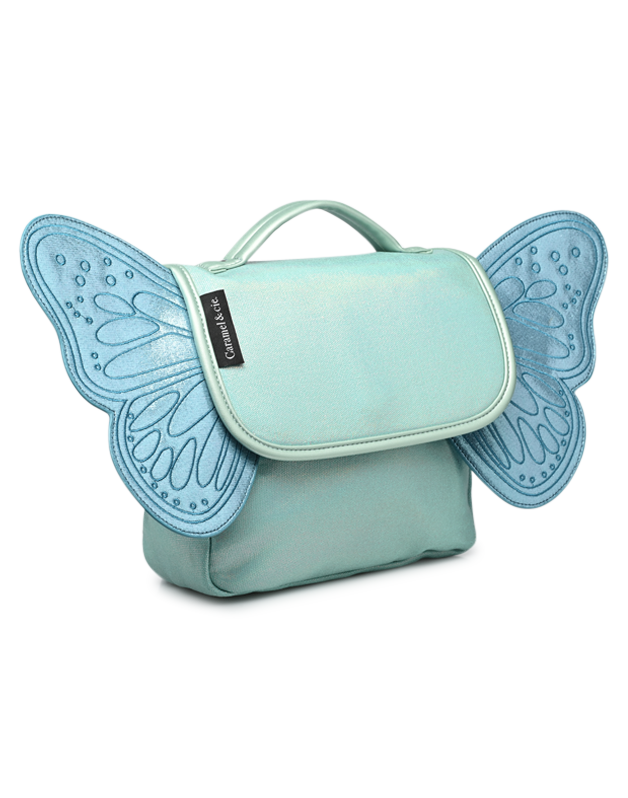 Sac papillon Irisé Bleu