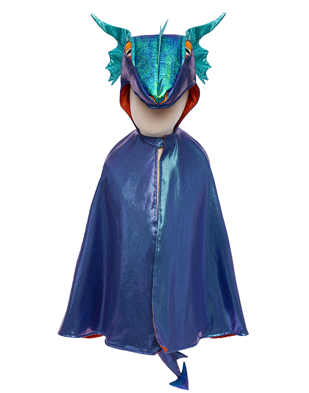 Iridescent dragon cape