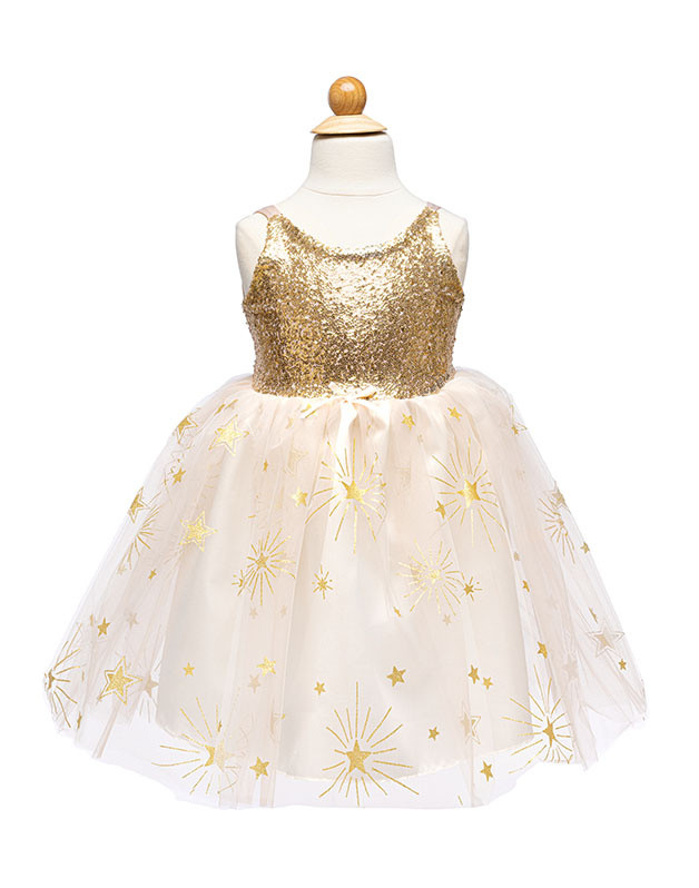 Starry golden dress