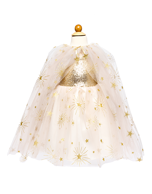 Gold starry cape