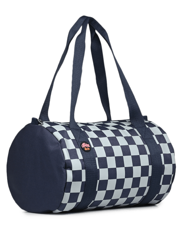 Weekend bag Square navy and sky