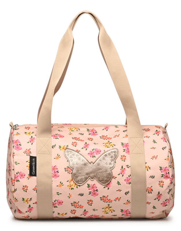 Sac polochon Liberty Butterfly rose