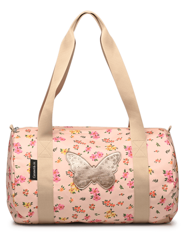 Week-end bag pink Liberty Butterfly