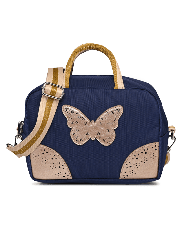 Lunch bag Butterfly navy