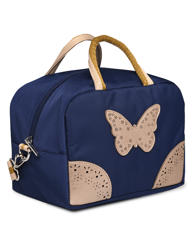Lunch bag Butterfly navy