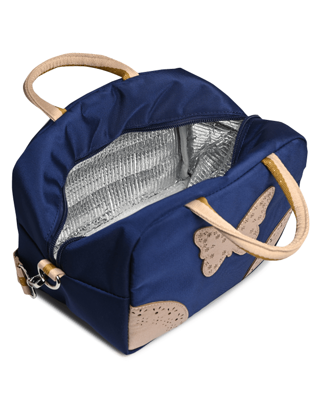 Lunch bag Butterfly navy