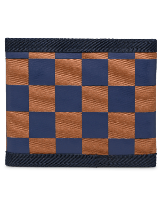 Wallet ochre and navy Square