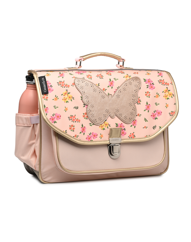 Cartable moyen Liberty Butterfly rose