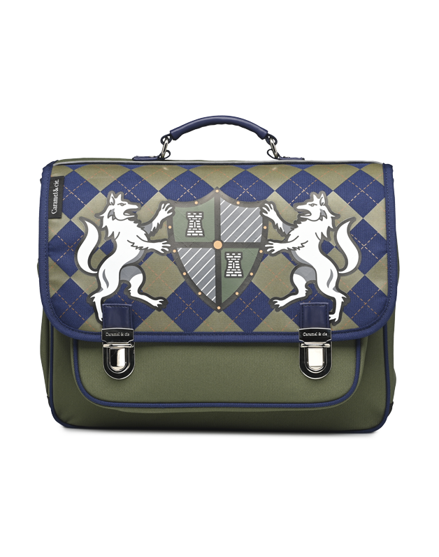 Medium schoolbag Sir Wolf