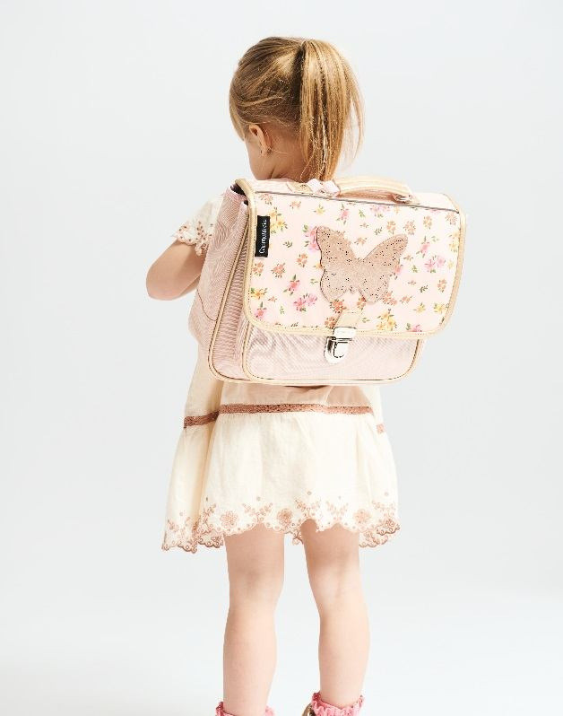 Petit cartable Liberty Butterfly Rose