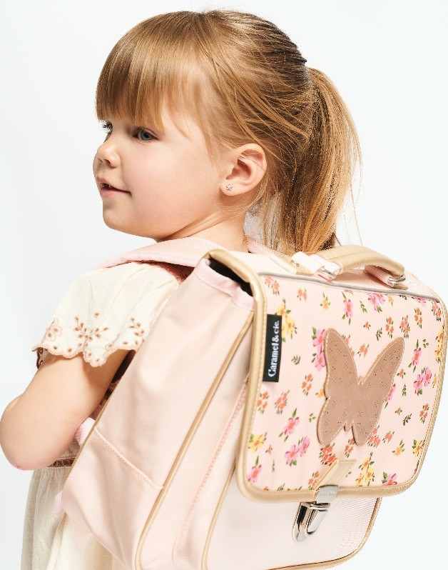 Small Schoolbag Pink Liberty Butterfly
