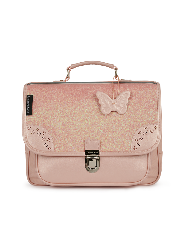 Small Schoolbag Pink Oxford