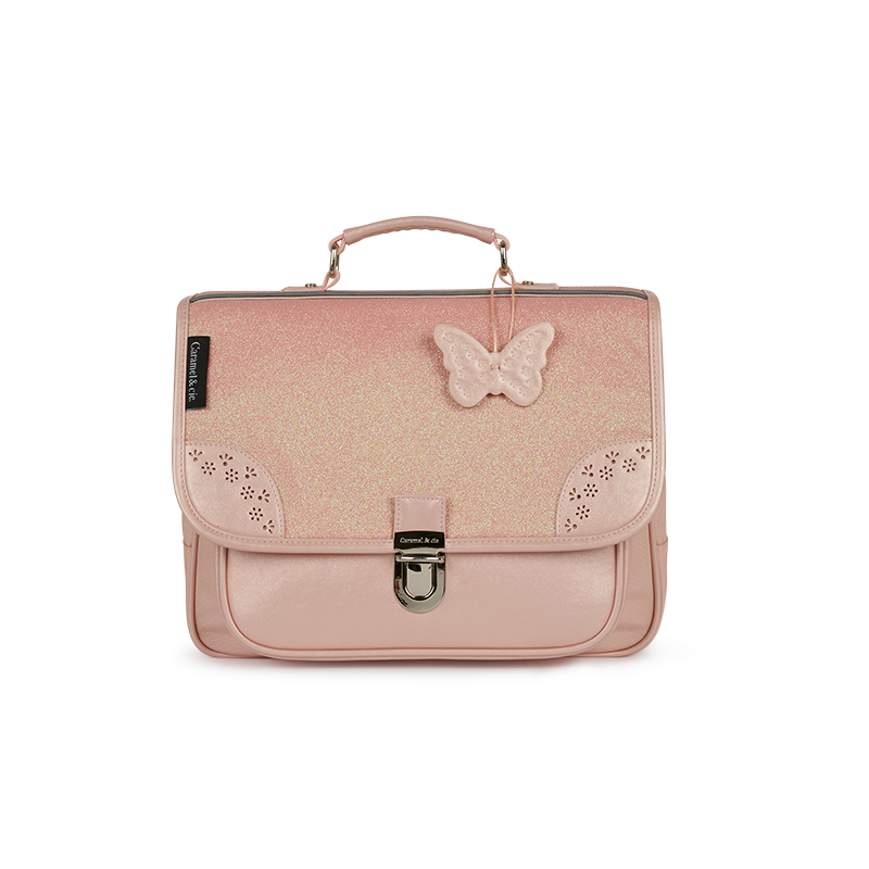 Small Schoolbag Pink Oxford