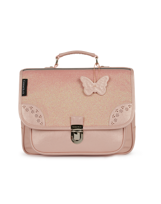 Small Schoolbag Pink Oxford