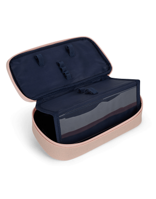 Modular pencil case Pink Iridescent Butterfly