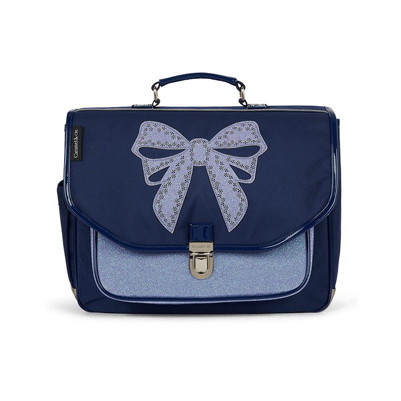 Cartable moyen Lady bleu