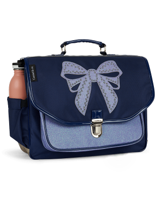 Cartable moyen Lady bleu