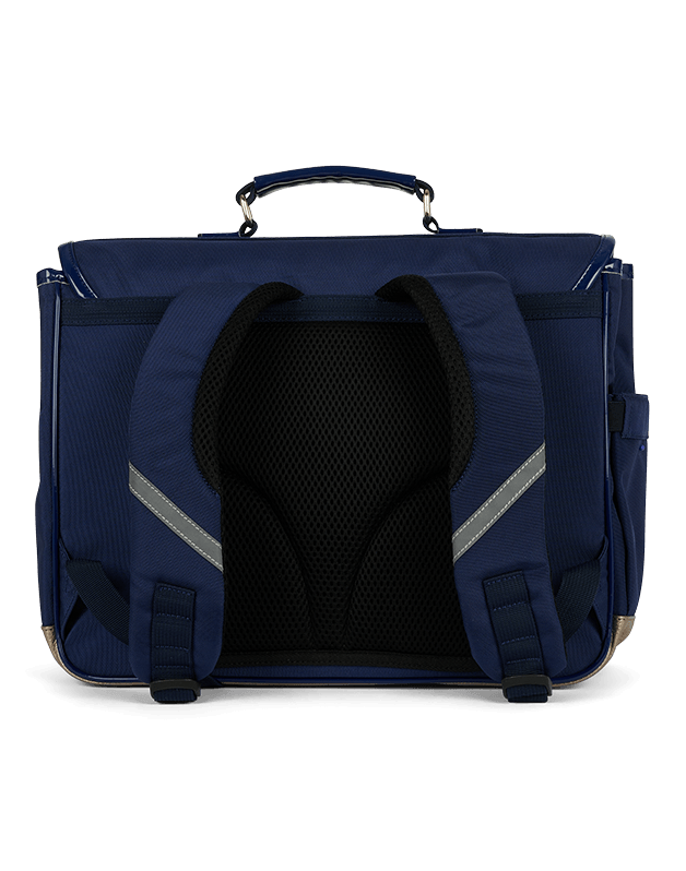 Cartable moyen Lady bleu