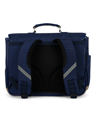 Cartable moyen Lady bleu