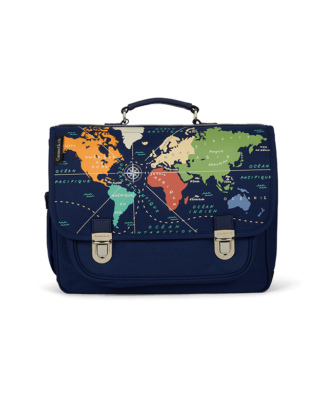 Cartable moyen Mappemonde