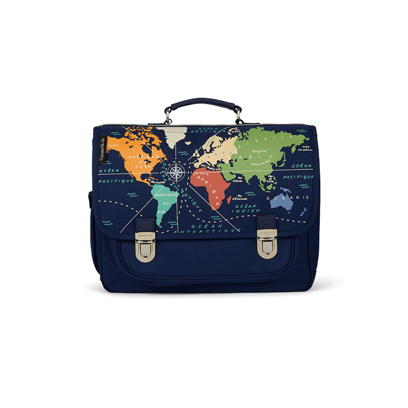 Cartable moyen Mappemonde
