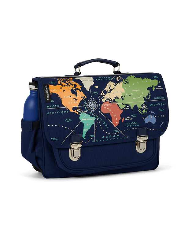 Cartable moyen Mappemonde