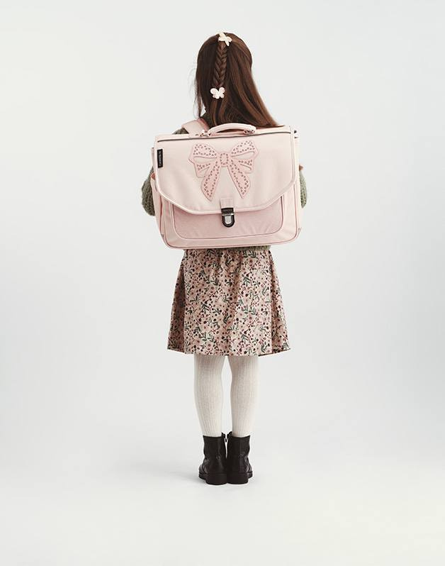Cartable moyen Lady rose