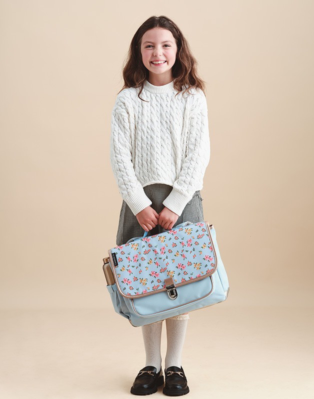 Medium schoolbag Blue Liberty