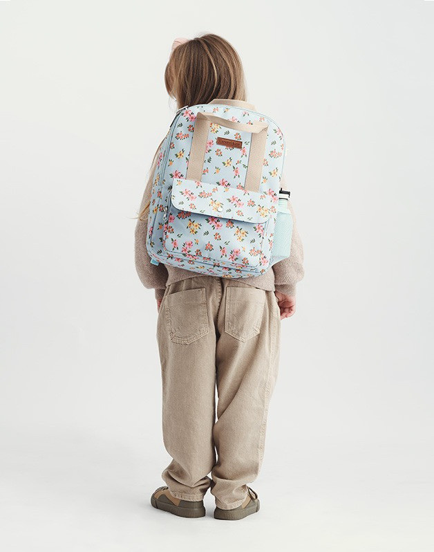 Small backpack blue Liberty Butterfly