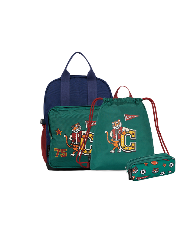 Kit Backpack+ Pencil case + Gym bag Academy