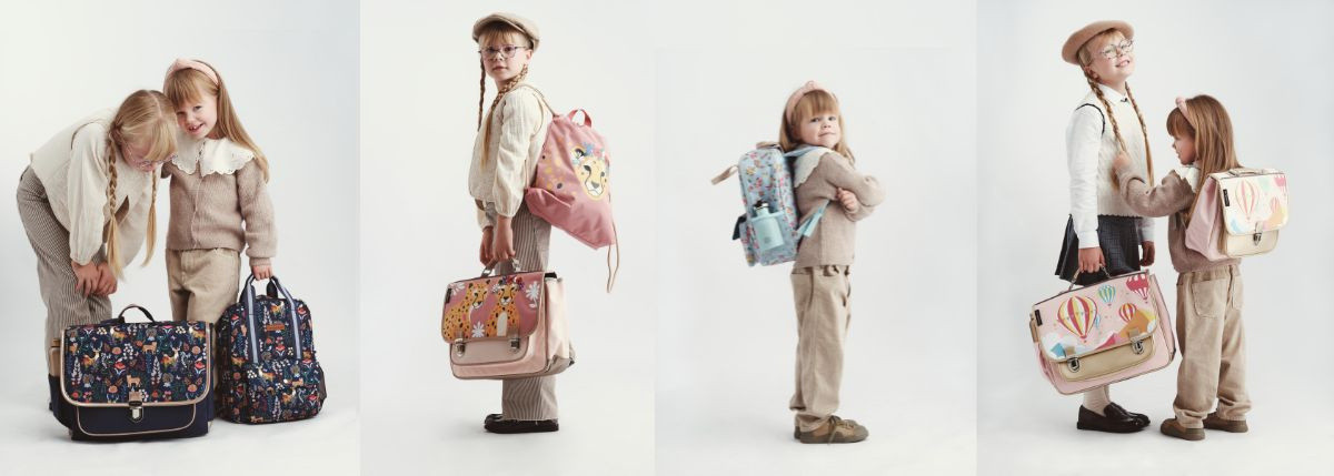 Le cartable parfait pour les filles de la maternelle au primaire