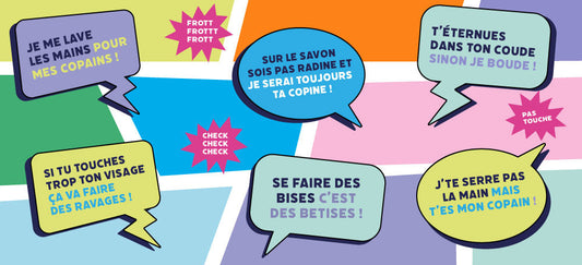 Les slogans marrants pour enfants bien portants.
