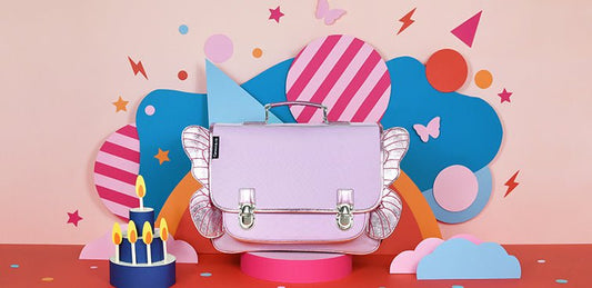 Un-cartable-éco-responsable. Caramel & cie