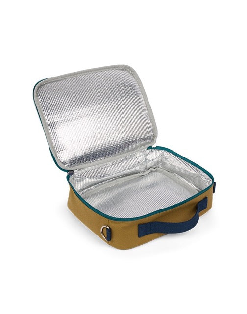 Intérieur du sac repas avec doublure isolante argentée
