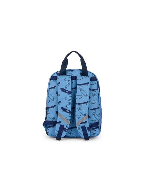 Vue arrière du petit sac à dos avec sangles ajustables