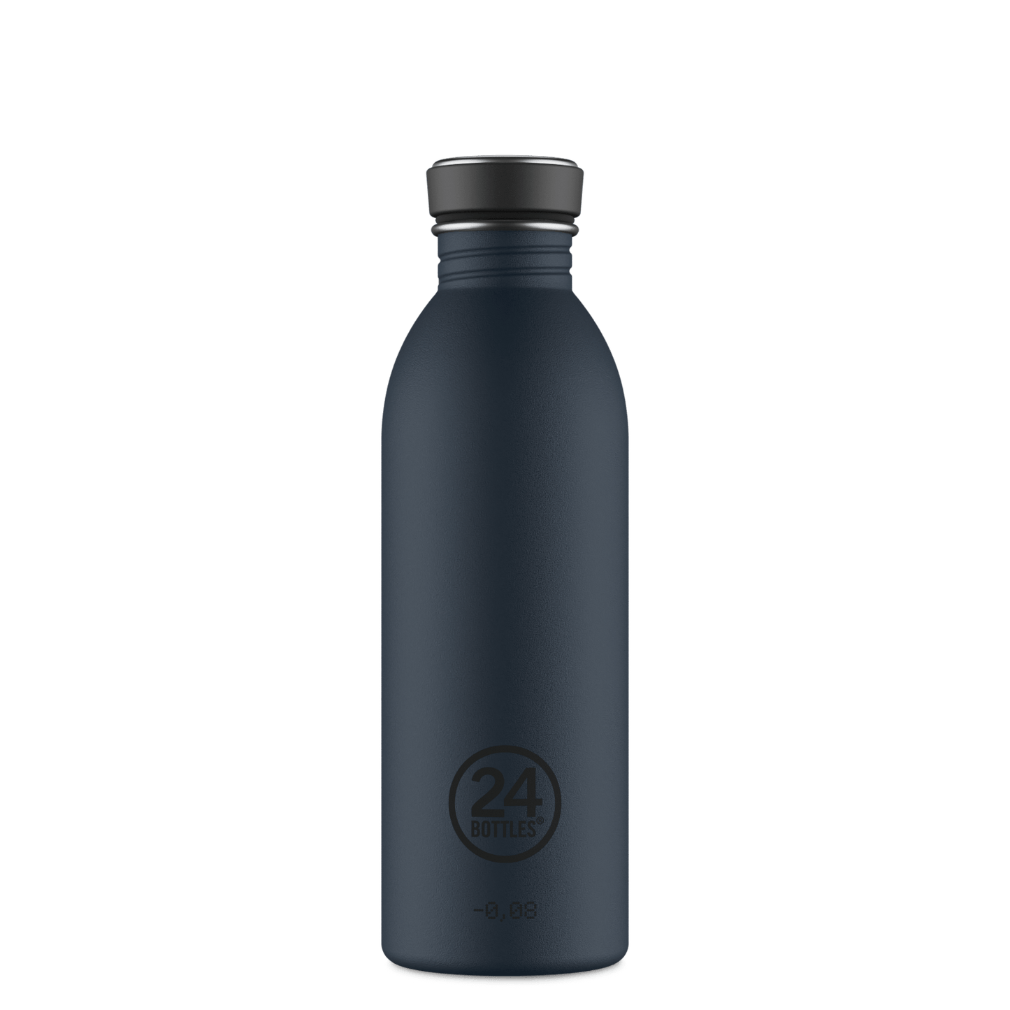 Gold Blue Water Bottle