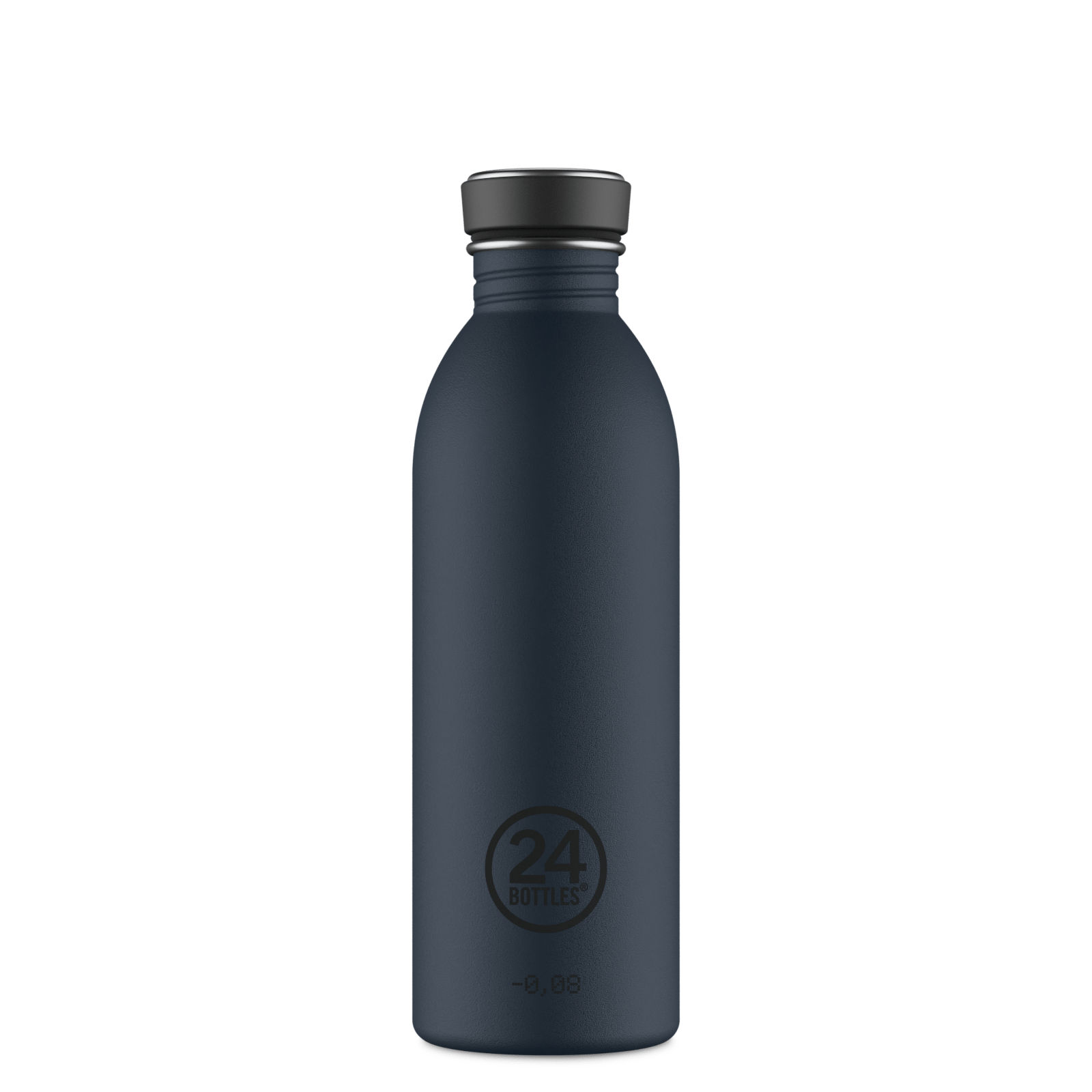Gold Blue Water Bottle