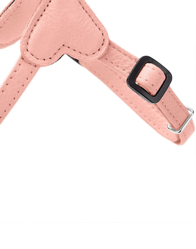 Harnais pour chien rose - XXS / XS Caramel & cie