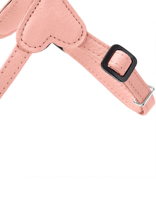 Harnais pour chien rose - XXS / XS Caramel & cie