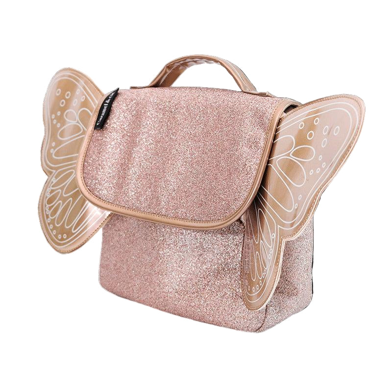Sac papillon paillettes Cuivre
