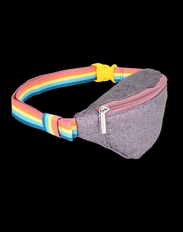 Sac Banane paillettes violet
