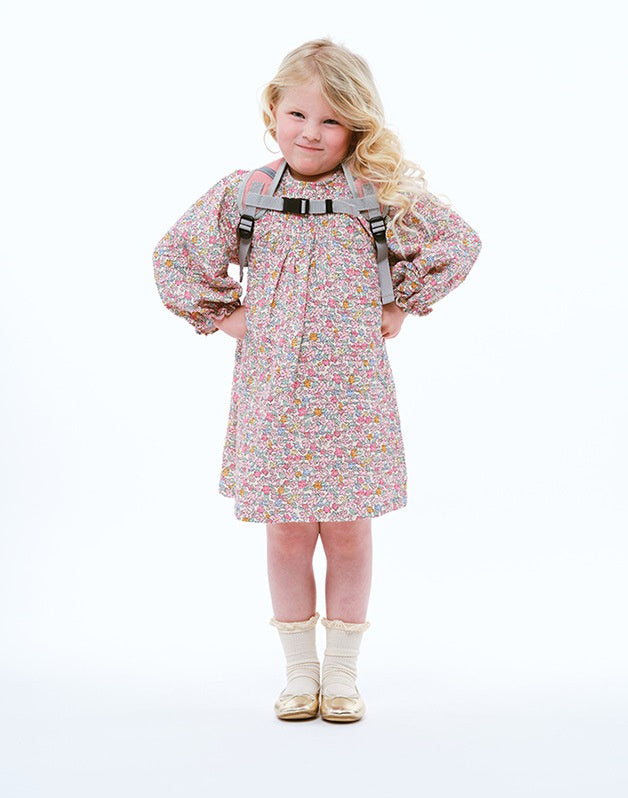 Petit cartable Froufrous Paillettes cuivre