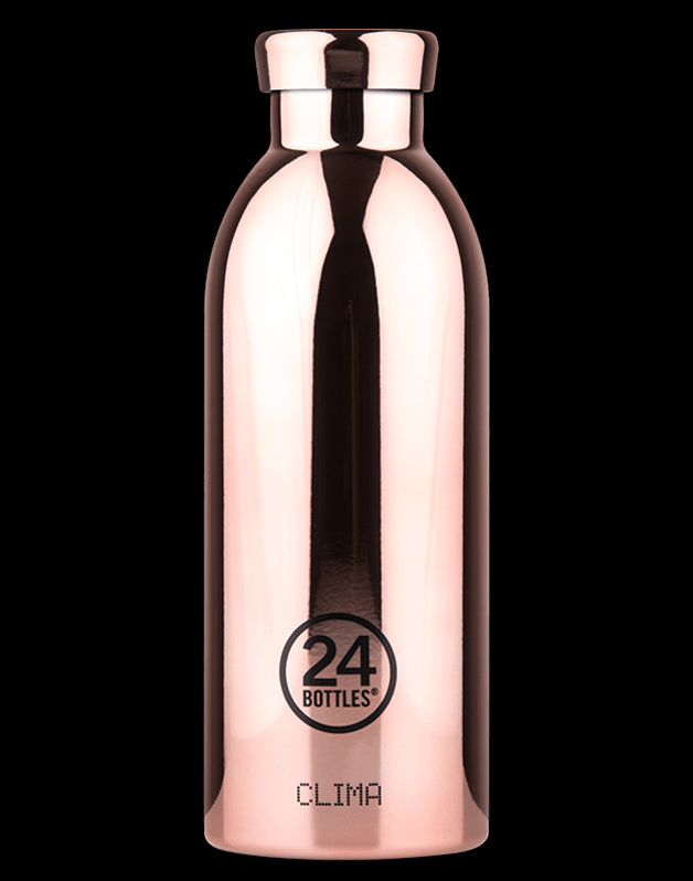 Insulated Rose Gold Water Bottle