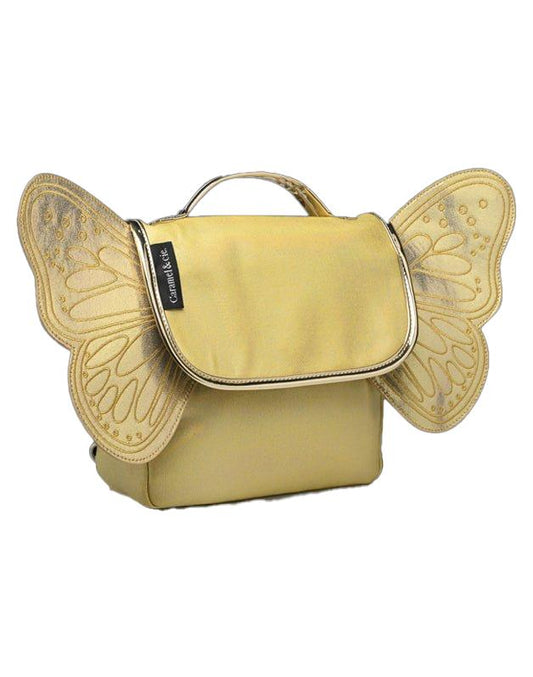 Sac papillon Irisé Jaune