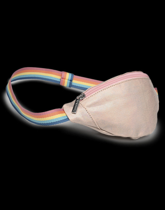 Sac banane Irisé Rose
